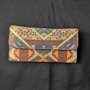 Handmade Aztec Boho Wallet